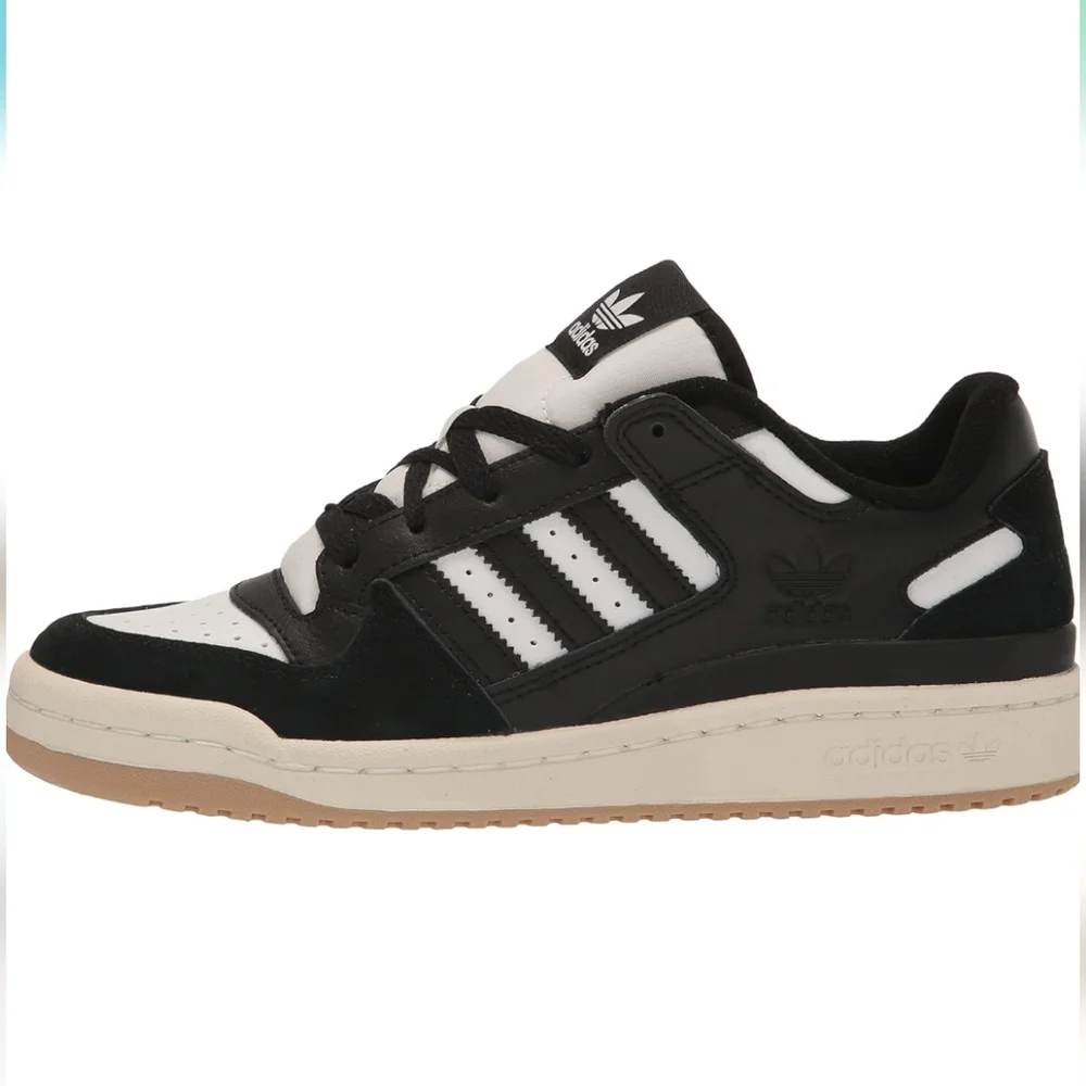 - Adidas Men's Black and White Sneakers Size 12 Athletic Casual  Shoes New…